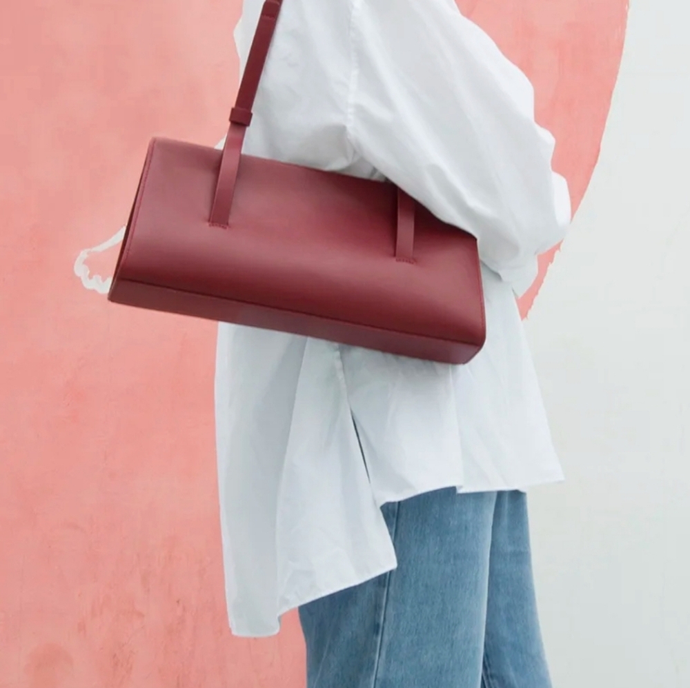 Burgundy Leather Bag